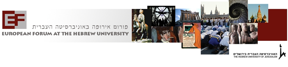 European Forum at the Hebrew University, Jerusalem