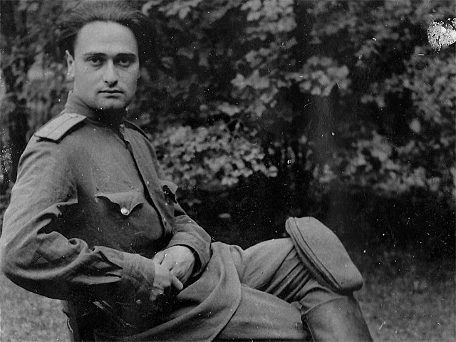 Vladimir Gelfand during the war