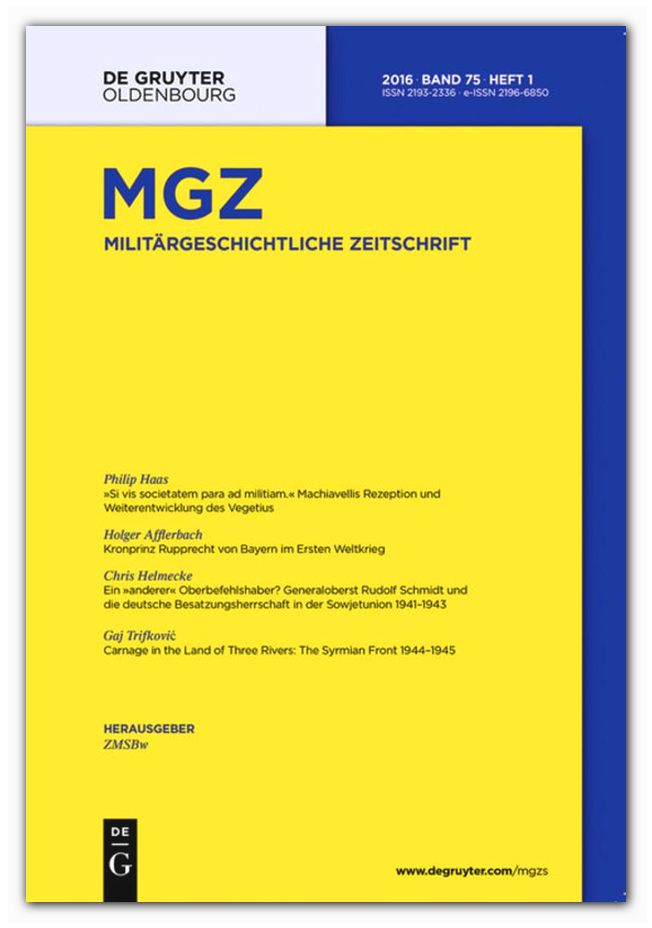 Militaergeschichtliche Zeitschrift