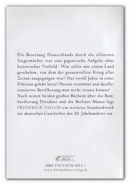 Zwischen Krieg und Frieden: Die Besetzung und Entnazifizierung Deutschlands 1944-1946