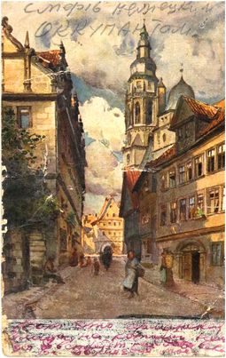 Field-post postcard from Red Army soldier V. Gelfand to his brother, Soviet Union, May 1943